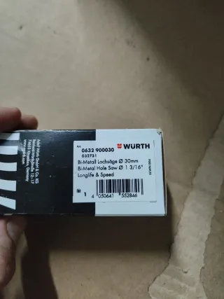 Corona bimetálica Würth 30 mm