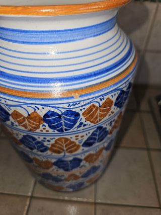 Vaso dipinto a mano fine '800