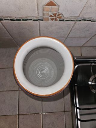 Vaso dipinto a mano fine '800