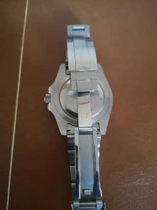 Reloj Rolex Submariner Negro/Plateado