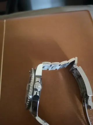 Reloj Rolex Submariner Negro/Plateado