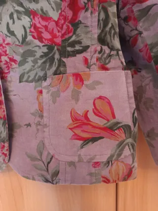 Americana pana flores Trucco Talla 44