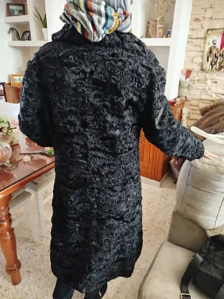 Abrigo largo de Astracan