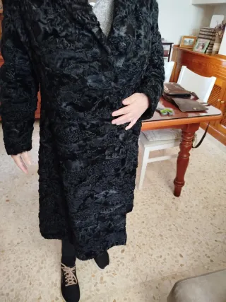 Abrigo largo de Astracan