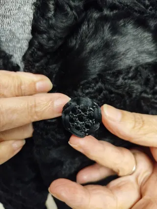 Abrigo largo de Astracan