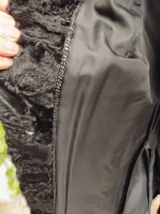 Abrigo largo de Astracan