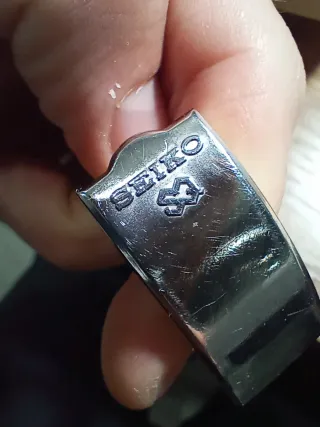 Reloj Seiko A128-5010 digital vintage.