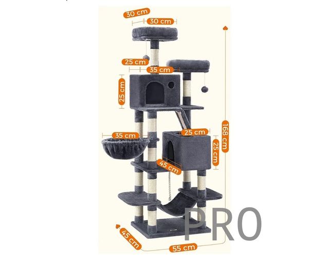 Feandrea Rascador para Gatos Grandes