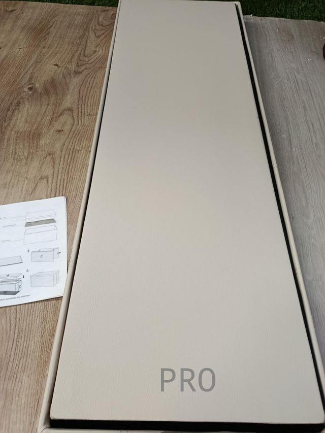 SONGMICS Baul Otomano De Cuero Sintético