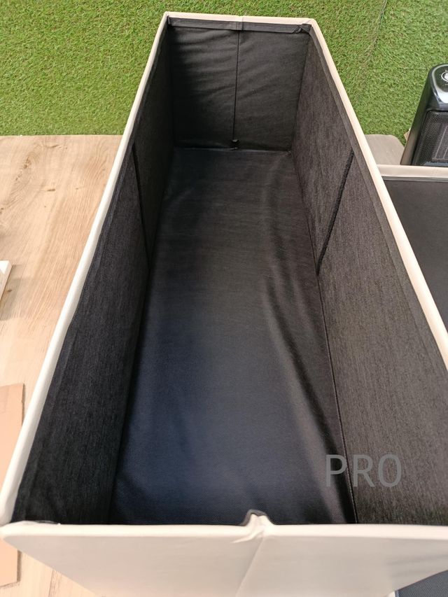 SONGMICS Baul Otomano De Cuero Sintético