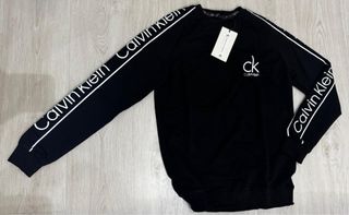 Sudadera Calvin Klein Negra Logo