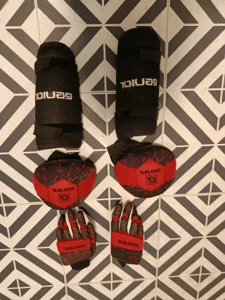 Pack Protección Hockey Patines talla S