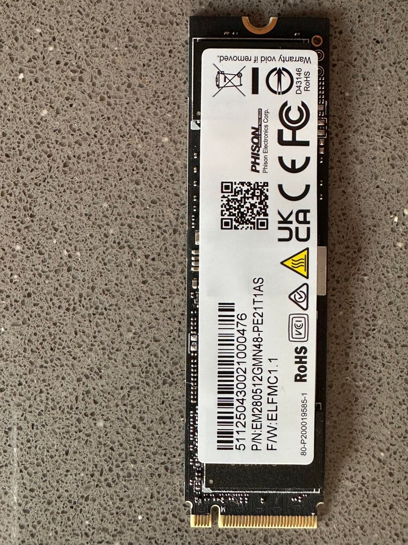 Disco SSD Samsung hp y Lenovo 512GB NVMe Gen4 M.2 afbeelding 5