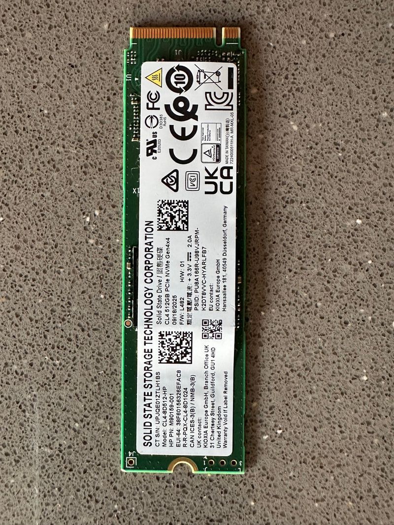Disco SSD Samsung hp y Lenovo 512GB NVMe Gen4 M.2 afbeelding 4