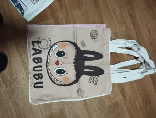 Bolso Tote Labubu Cara