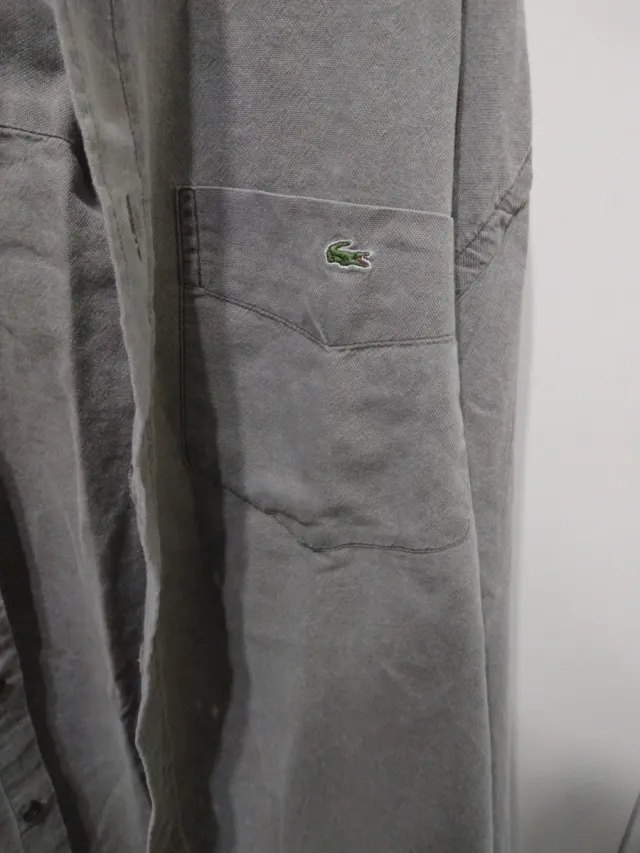 Camisa Lacoste Gris