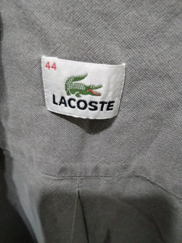 Camisa Lacoste Gris