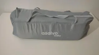 Asalvo Baby Cuna de Viaje Gris