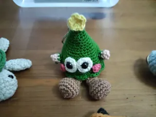 Llaveros artesanales crochet