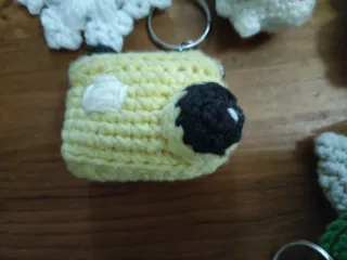 Llaveros artesanales crochet