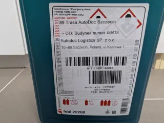 Refrigerante G11 concentrado Febi Bilstein 5L