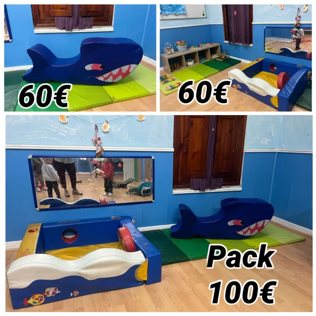 Lote Garaje y Coches Madera Infantil