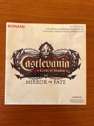 CASTLEVANIA LORDS OF SHADOW MIRROR OF FATE