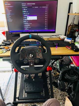 Volante Logitech G923 Xbox y PC con Cockpit Oplite