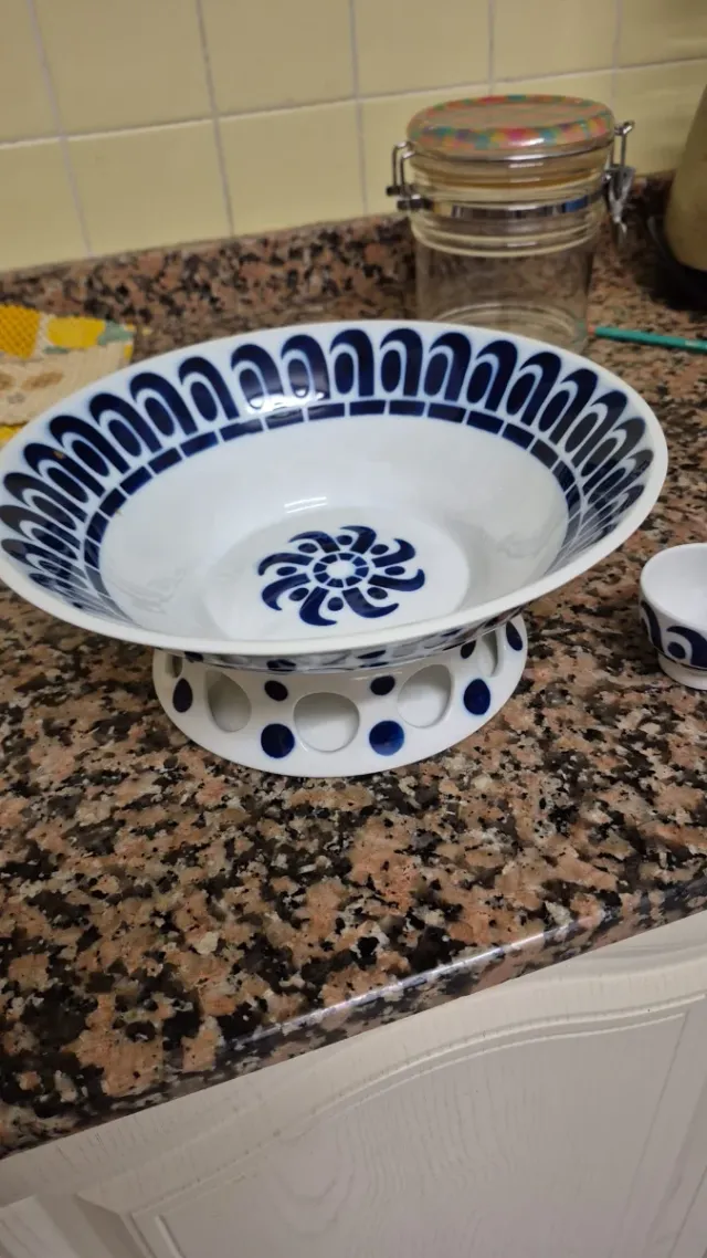 Set di ceramica Sargadelos Queimada