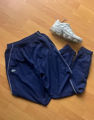 Pantalón Chándal Azul Lacoste Vintage Talla S