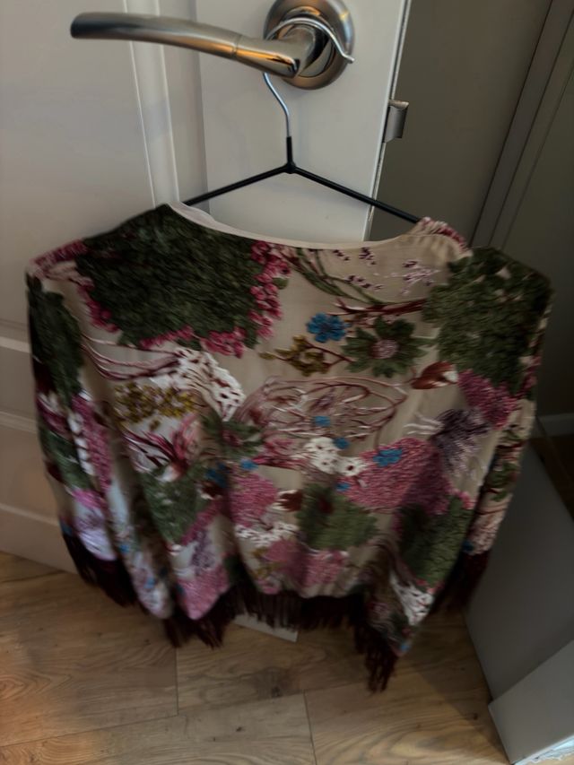 Kimono Zara estampado flores