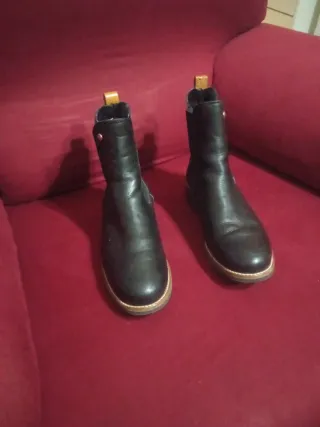 Botines Panamá Jack Negros