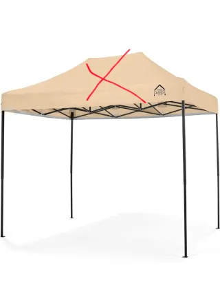 Tenda Gazebo All Seasons 3x2m Impermeabile