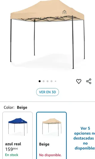 Tenda Gazebo All Seasons 3x2m Impermeabile