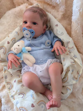 Reborn realizado con genesis, horneado y barnizado