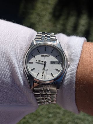 Seiko Solar V158 - Reloj Hombre