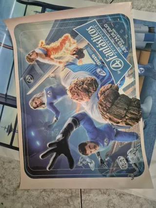 Pack Póster Los Cuatro Fantásticos