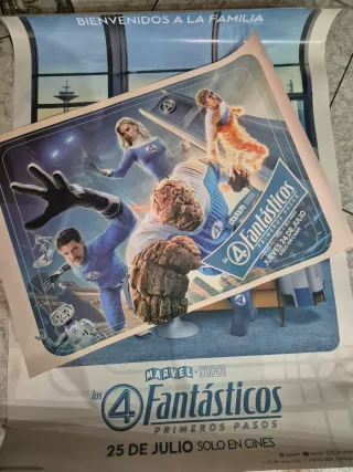 Pack Póster Los Cuatro Fantásticos