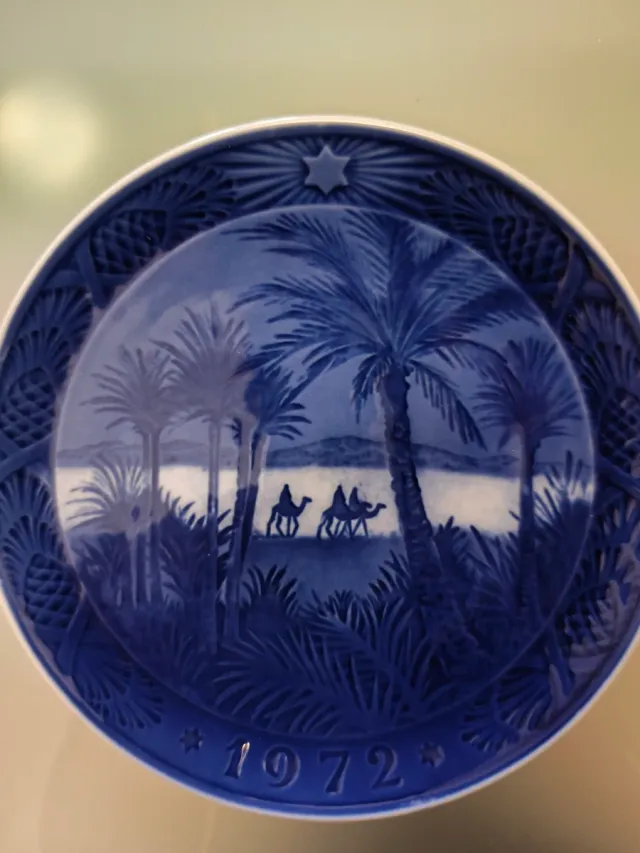 2 Piatti Natale Royal Copenaghen anni 1972, 1973