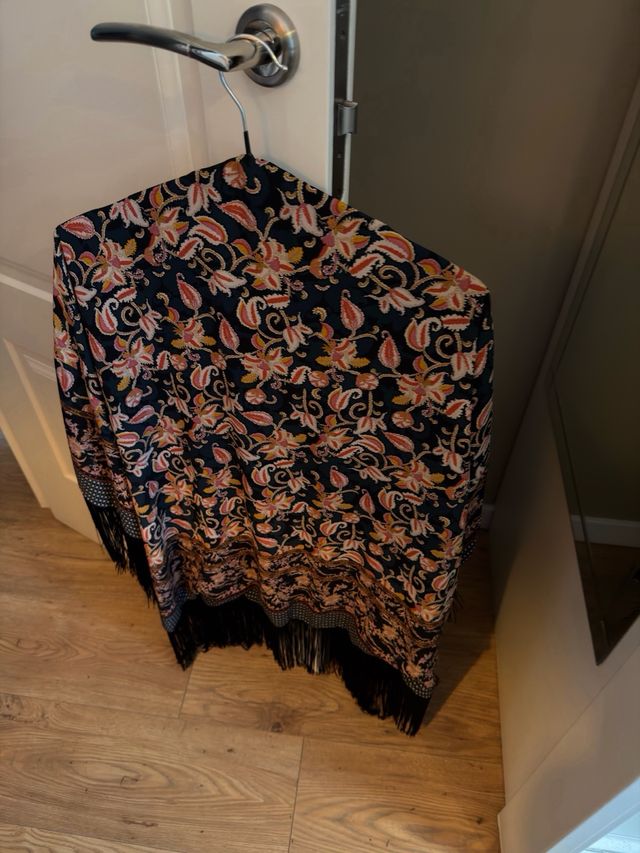 Kimono Zara estampado flores