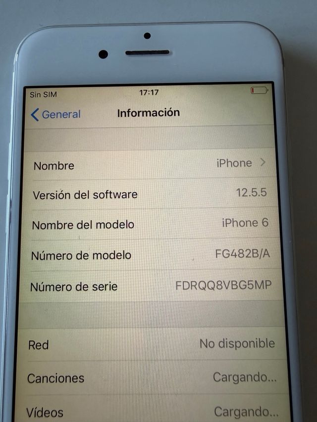 iPhone 6 16GB Blanco