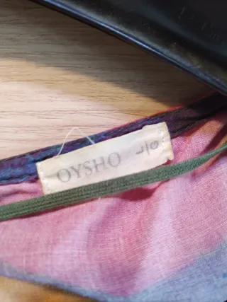 Vestido largo estampado