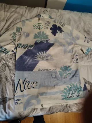 Camisa Verano Bershka Estampada XXXL