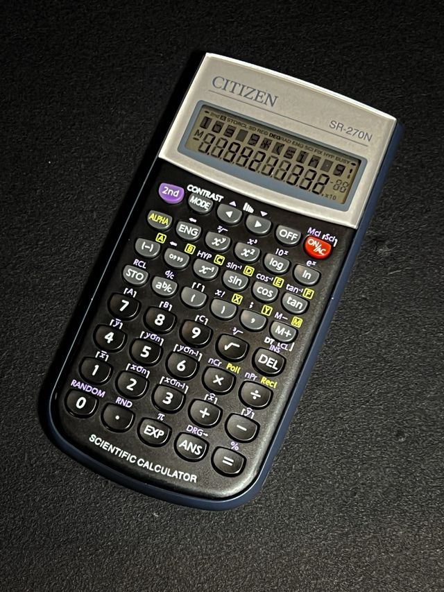 Calculadora Científica Citizen SR-270N