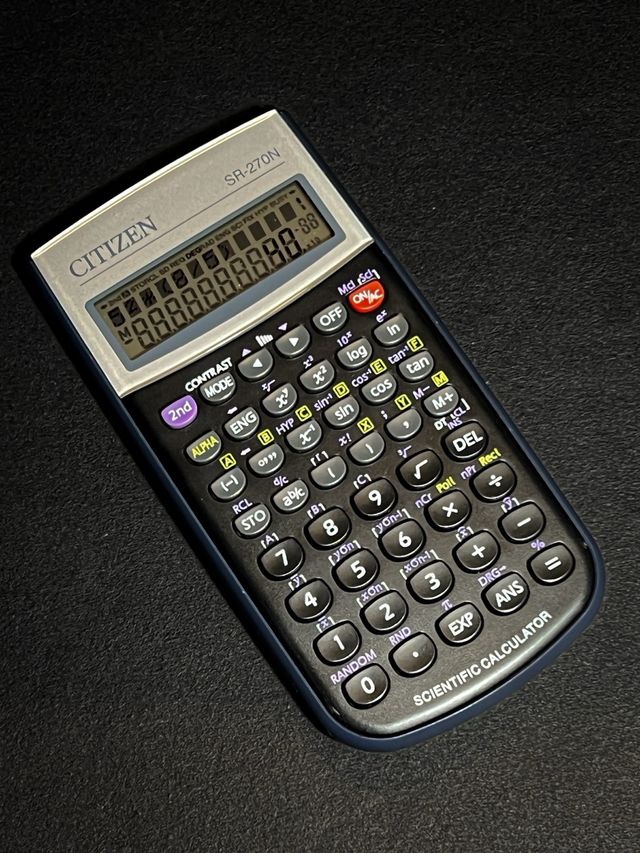Calculadora Científica Citizen SR-270N