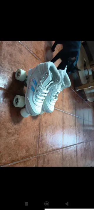 Patines niña bota alta ruedas marca oxelo