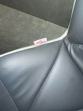 Taburete regulable cocina gris y blanco son 2