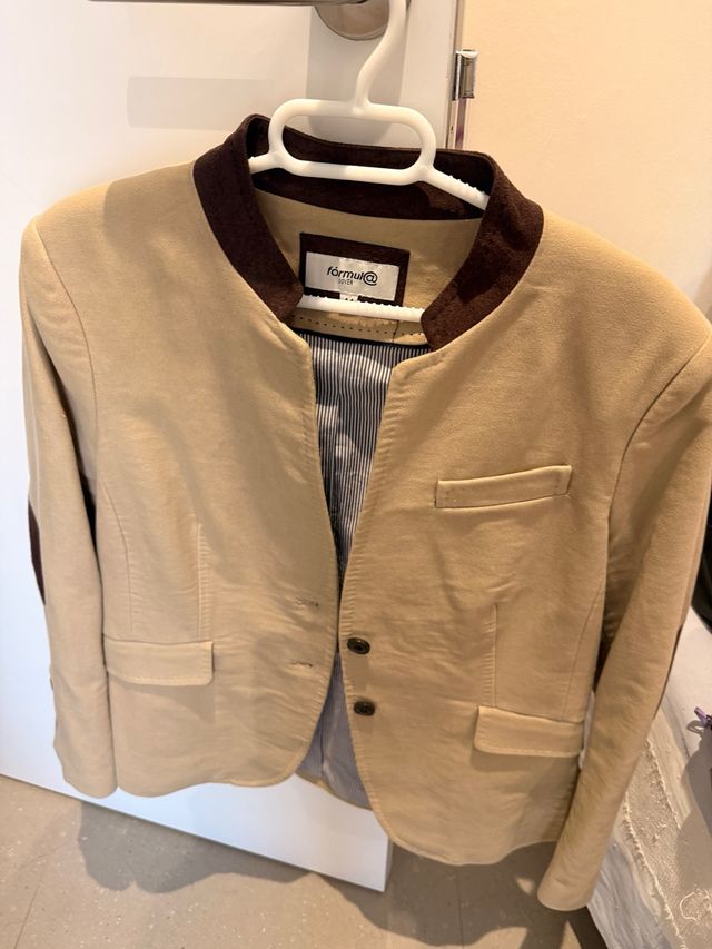 Americana Formula Joven Beige Talla M