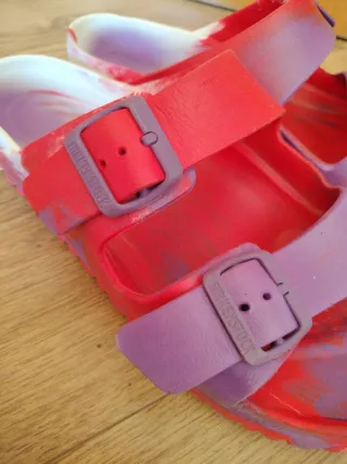 Sandalias Birkenstock Talla 44 multicolor