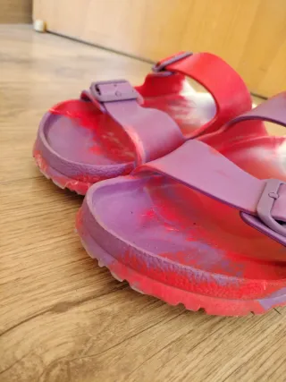 Sandalias Birkenstock Talla 44 multicolor